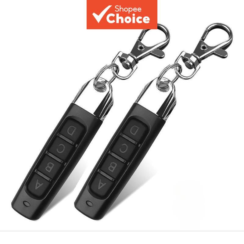 eletronico automotivo controle remoto mini 433 MHz com 4 botões LED - 2 unidades