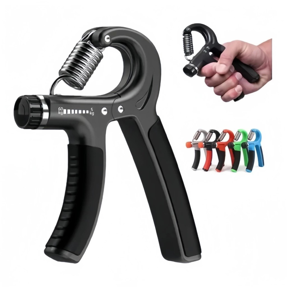 equipamento fitness Hand Grip Flexor de Punho com mola ajustável de 5kg a 60kg para antebraço e mãos