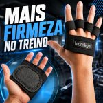 Equipamento musculação luva academia Hidrolight mini palma neoprene antiderrapante par