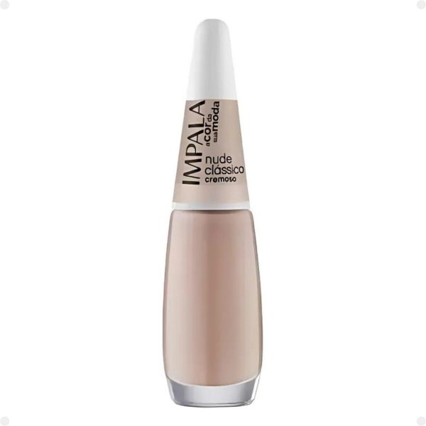 Esmalte unha Impala A Cor da Sua Moda Nude Clássico 7,5ml cremoso