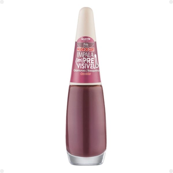 Esmalte unha Impala (Im)Previsivel Duo Color Glamurosa/Basiquinha 7,5ml