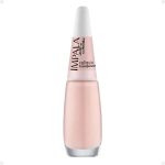 esmalte unha Impala Cor da Sua Moda Relíquia 7,5ml transparente em frasco compacto