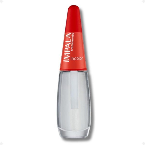 esmalte unha base de tratamento incolor Impala 7,5ml para preparar e proteger as unhas
