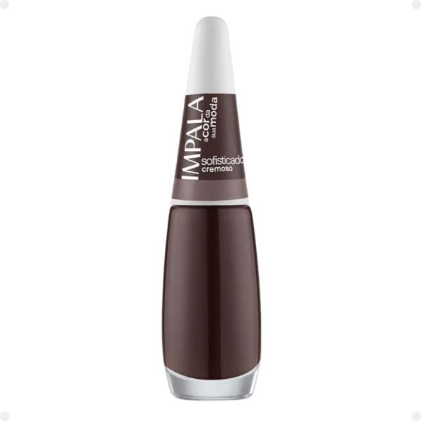 Esmalte unha Impala Cor Da Sua Moda Sofisticado 7,5ml frasco com tampa