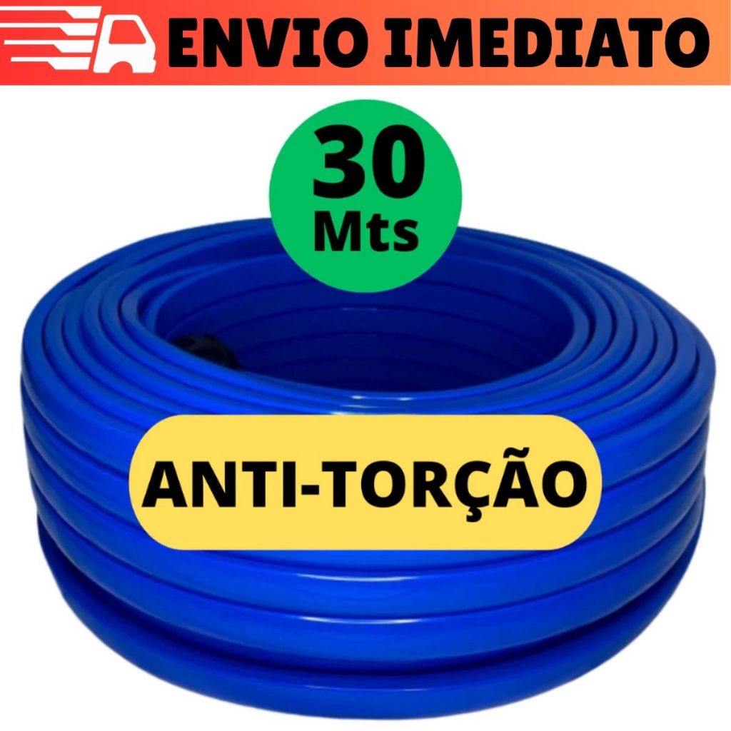 ferramenta jardim mangueira 30 metros anti-torção chata resistente