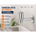 ferramenta jardim torneira tanque parede cromada 1/4 volta para jardim e lavatório