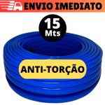 Ferramenta jardim: mangueira de 15 metros anti-torção chata resistente que não dobra
