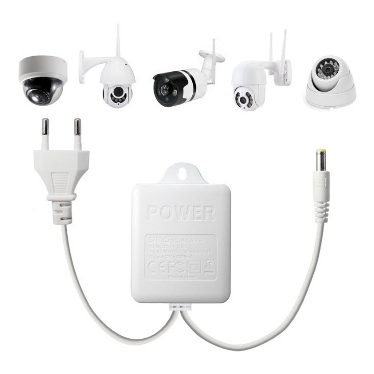 fonte para câmera ip 12V 2A original Speed Dome