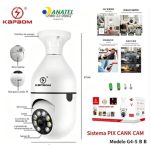 kapbom g4 câmera ip panorâmica wifi anatel aplicativo pix link cam
