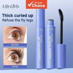 life girls máscara de cílios à prova d'água e curvadora para cílios volumosos