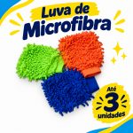 limpeza automotiva com luva de microfibra para lavar carro e superfícies domésticas