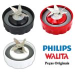 liquidificador Philips Walita com faca e vedação originais RI2240 RI2242 RI2244