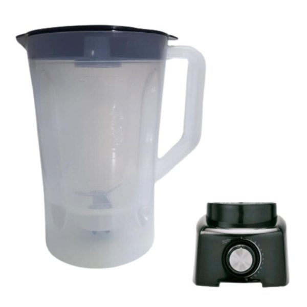 liquidificador copo translúcido compatível com Turbo Power PH900 Fun Kitchen Max 2 e Britania B1000 tampa preta