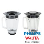 liquidificador Philips Walita com copo de vidro original RI2240 RI2242 RI2244 HR2270