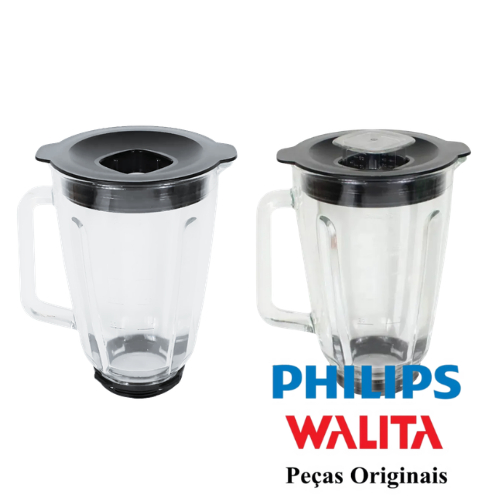 liquidificador Philips Walita com copo de vidro original RI2240 RI2242 RI2244 HR2270