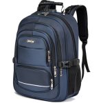 Mochila unissex grande impermeável para notebook masculina feminina alta capacidade reforçada