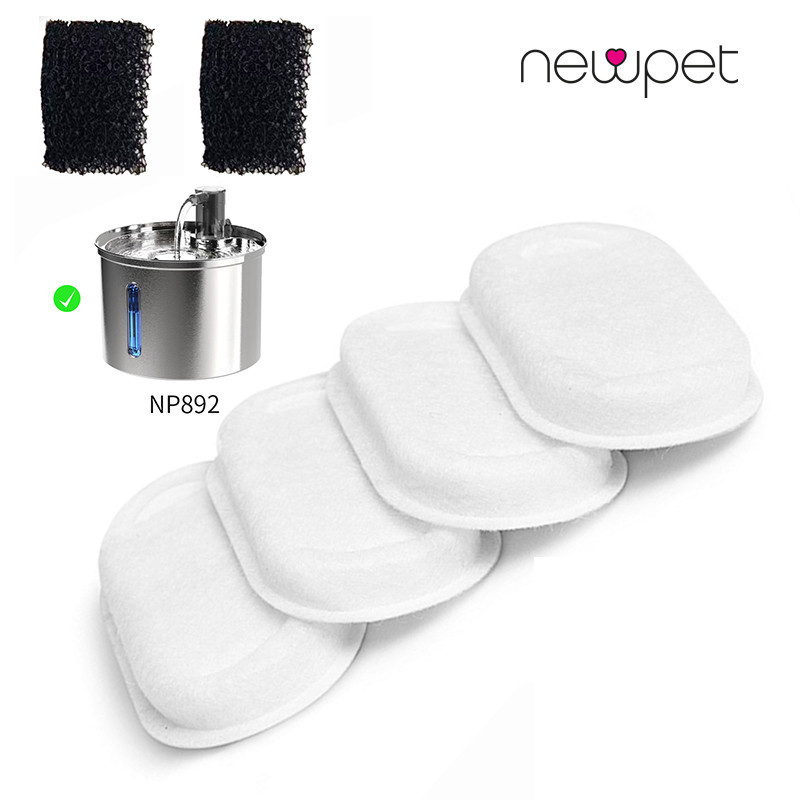 Newpet 12 18 filtro refil carvão para bebedouro de cachorro e gato