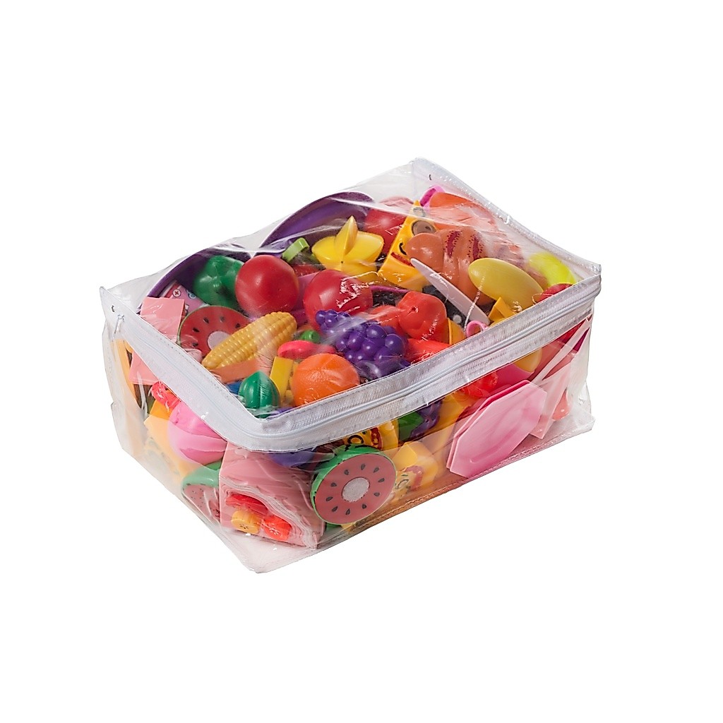 organizador casa kit 10 sacos com zíper para guarda-roupa e brinquedos