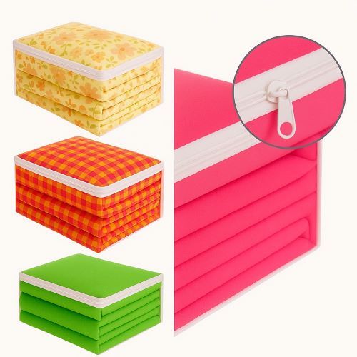 Organizador casa kit 10 sacos com zíper para closet e edredom