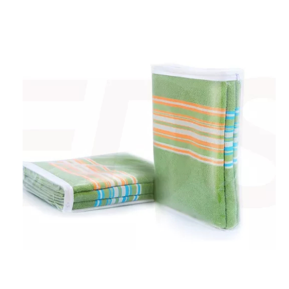 Organizador casa kit 100 saco PVC transparente para lençol e toalha 28x34x5