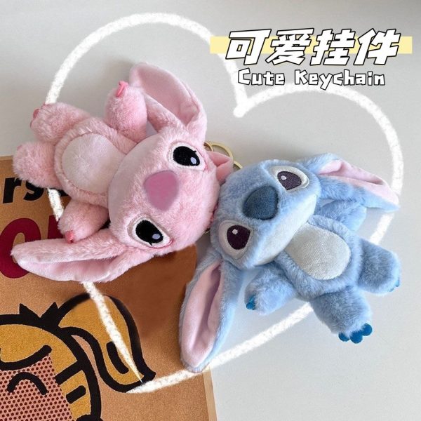 Pelucia boneca chaveiro de desenho animado DCMY fofo para mochila e presente de casal