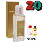perfume feminino Gold Nº20 Hinode 50ml e 100ml floral oriental aroma moderado