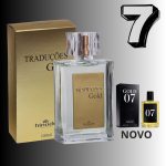 Perfume masculino Gold Nº07 inspirado em Polo Black, amadeirado aromático 100ml/50ml