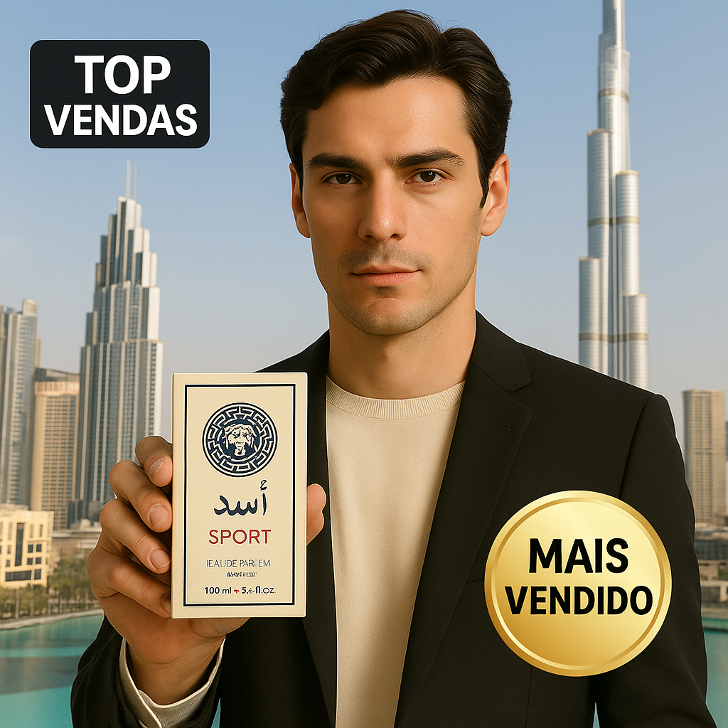 Perfume masculino Árabe Asad Sport Amadeirado frasco para venda