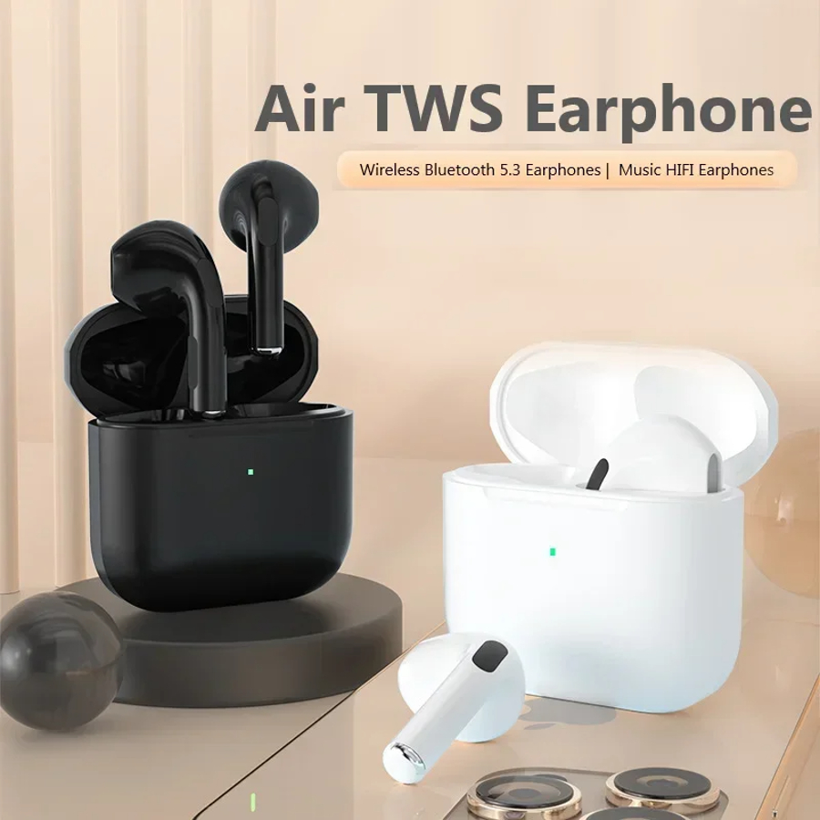 Pro fones de ouvido TWS sem fio Bluetooth com estojo de carregamento e bateria de longa duração