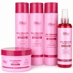 produto cabelo Kit iLike Liso Absoluto Completo com 5 produtos para alisamento