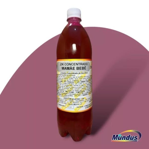 produtos bebe desinfetante concentrado ZIK 1 litro que rende até 50 litros