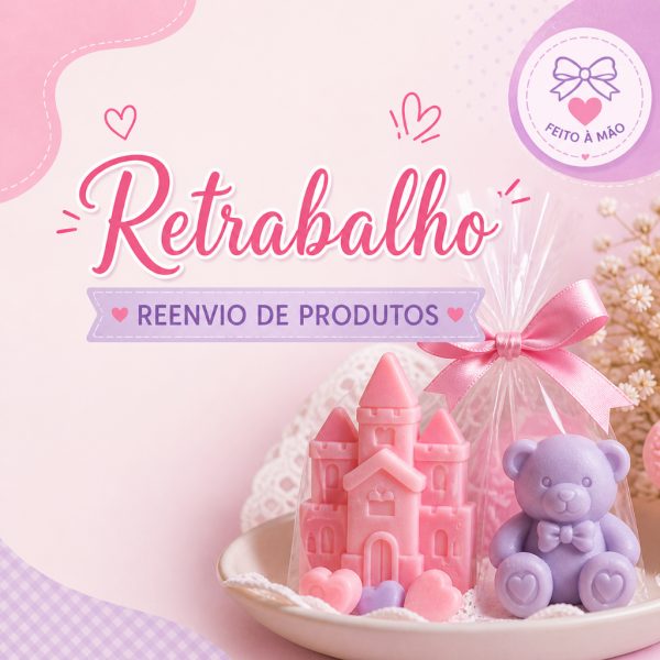 produtos bebe com reenvio e retrabalho de pedidos personalizados