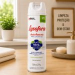 Produtos pet: Desinfetante Lysoform Aroma Original 360ml seguro para animais