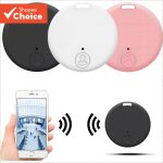 Rastreador bluetooth Mini Tag anti perdido para chaves e carteira com design compacto