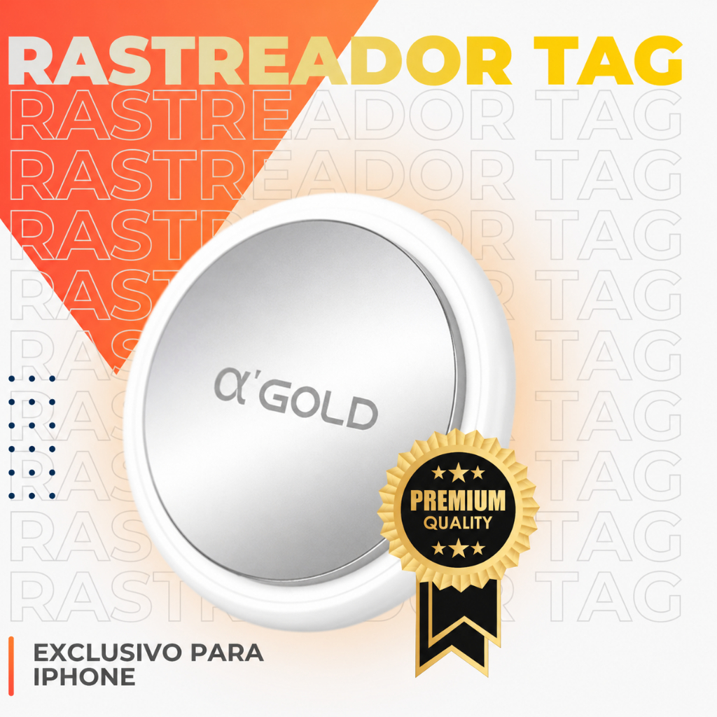 Rastreador bluetooth A'GOLD Kit 2 Smart Air Tag para iPhone Localizador de objetos e pet