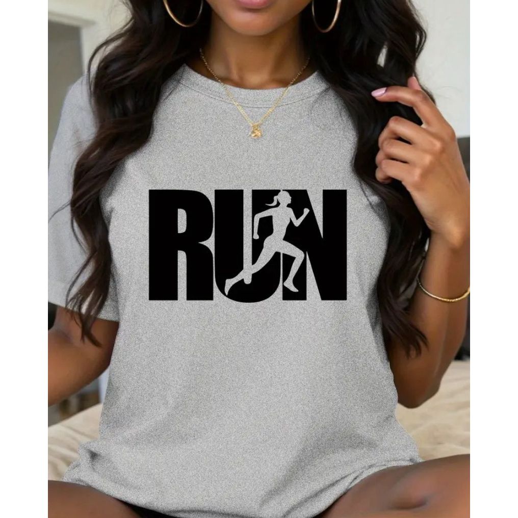 Roupa fitness feminina blusa de algodão para academia e corrida