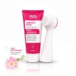 Sabonete facial kit 2 itens com escova de limpeza para controle de oleosidade