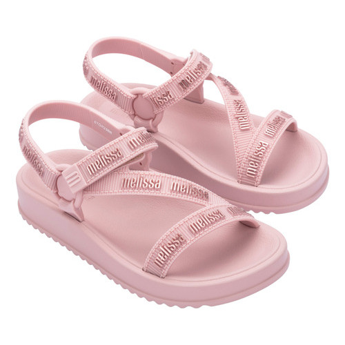 Sapato feminino Mini Melissa Stripes M Lover Infantil Original 35958 listrado
