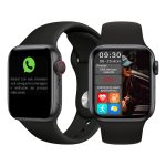 smartwatch Serie 10 tela 45mm com película incluso, modelo unissex Fere Fit