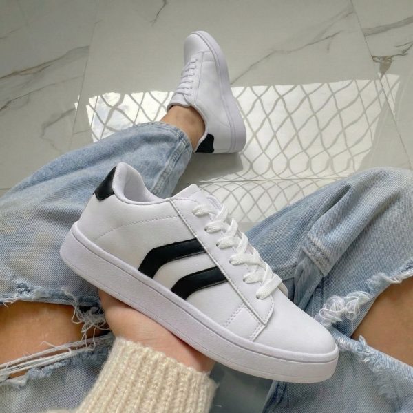 Tênis feminino sapatênis branco macio e confortável leve para o dia a dia