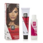 tintura cabelo Yamá Beauty Care Mini Kit Fashion Color 4.66 em embalagem da loja oficial
