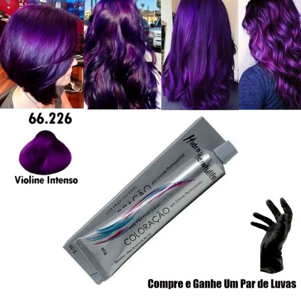 tintura cabelo Violine 66.226 Hidraty Mairibel em embalagem profissional