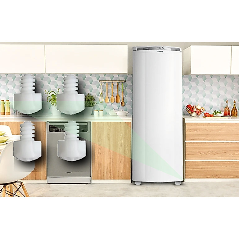 Utensílios cozinha: 4 pés parafuso para geladeira e freezer Consul Brastemp 326040775